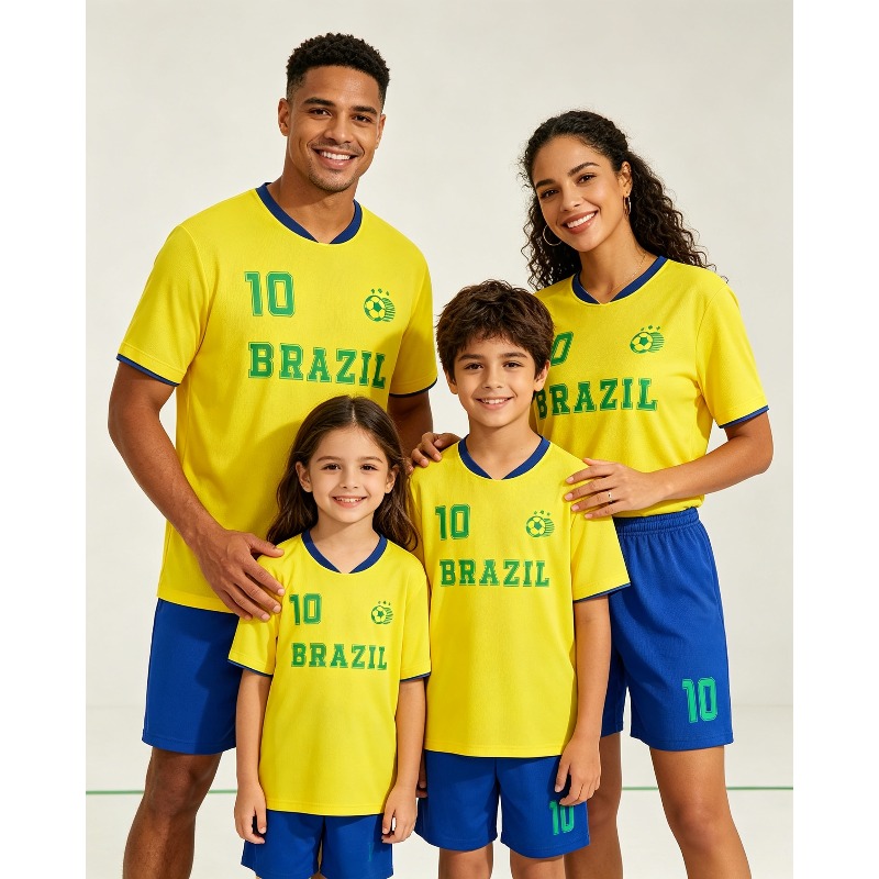 Boyshort Underwear - Aile Brezilya 10 Futbol Forması Şort