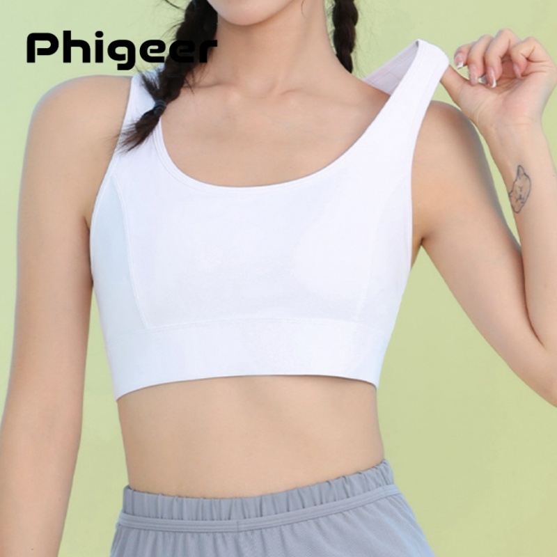 Sports Bra High Impact - PHIGEER Kadınlar Yüksek Darbe Spor Sütyen