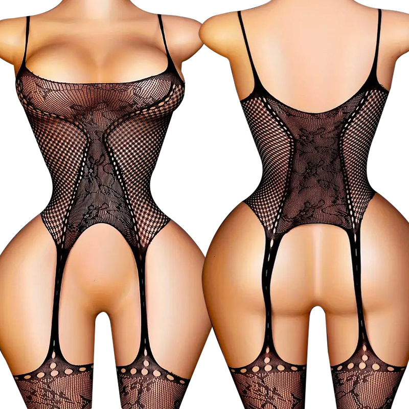Kadınlar için sıcak erotik iç  - Bodystocking Fishnet incelemesi ve fiyatı